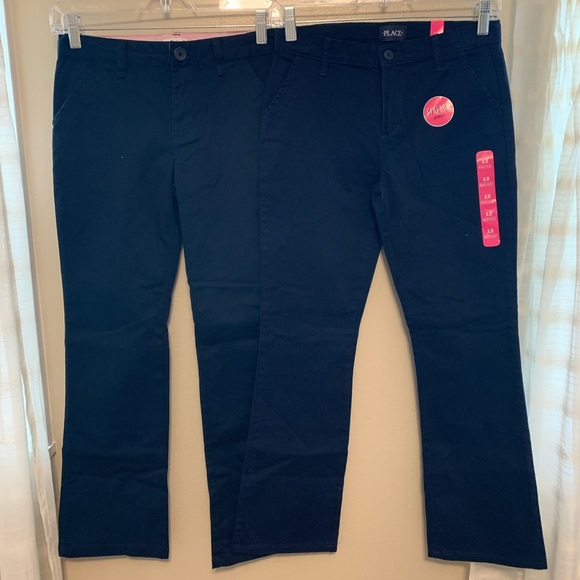 The Children's Place Bottoms Set Of 2 New With Tags Girls Navy